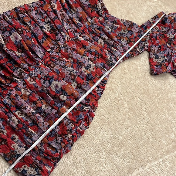 ZARA Multicolor Floral Mini Dress - Picture 16 of 16